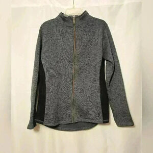 Browning Womens Gray & Black 100% Polyester Jacket Large